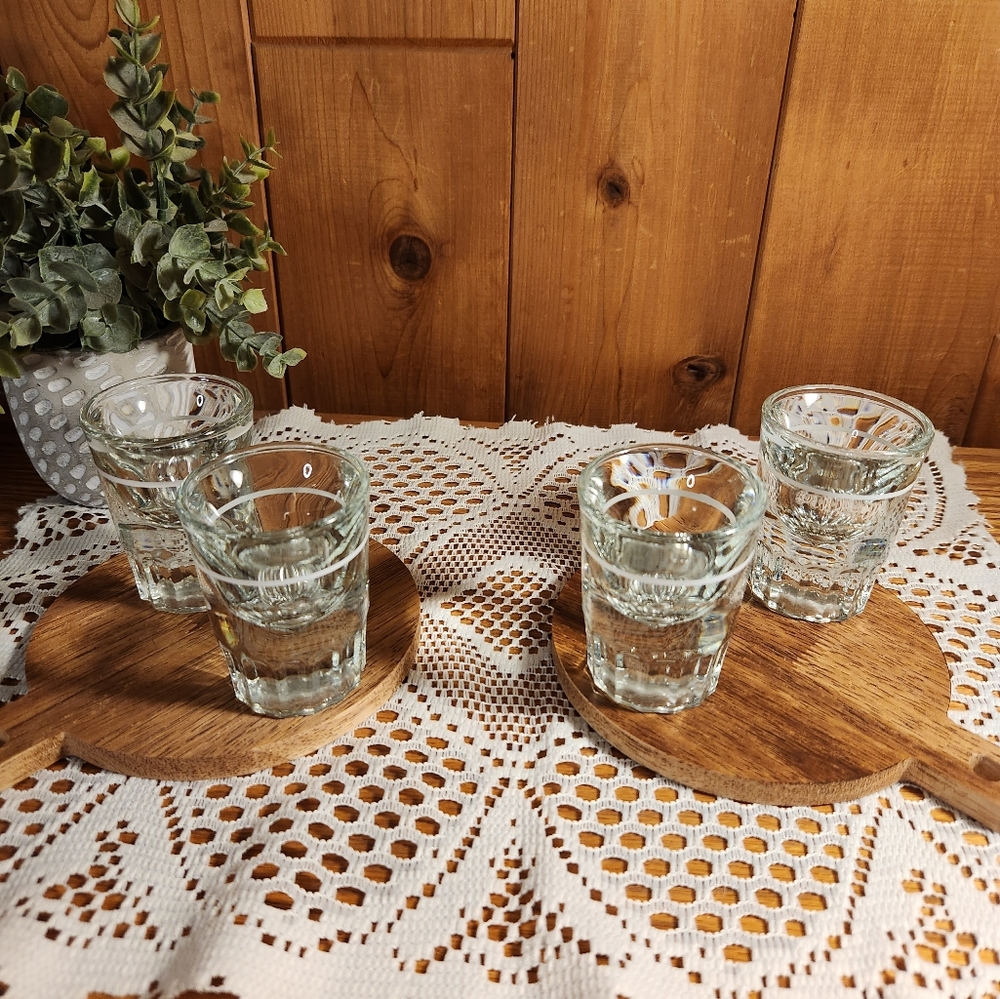 Libbey Fluted 1.5 ounce Shot Glasses